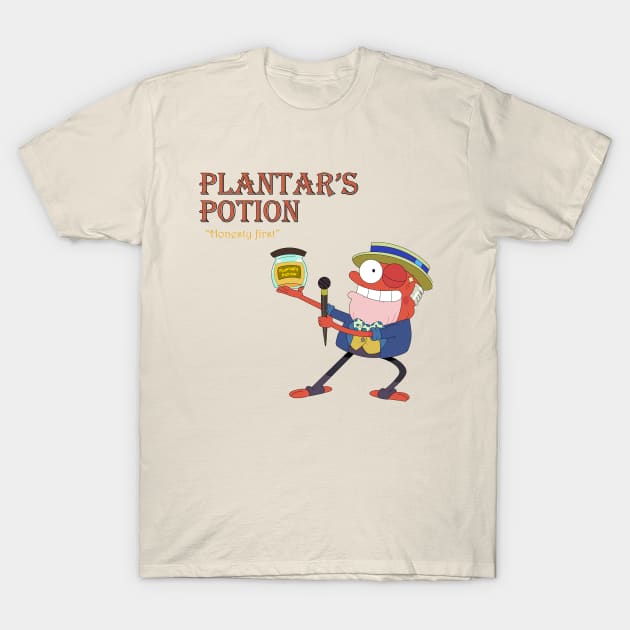 Amphibia - Hop Hop's potion T-Shirt by potatointospace